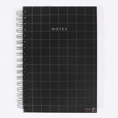 Libreta Francesa Notes Negra