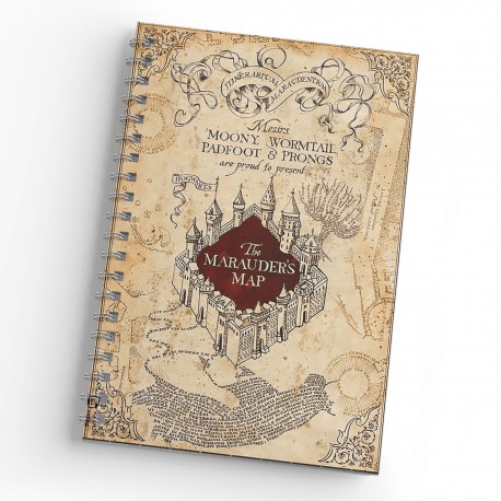 Libreta Francesa Espiral Harry Potter